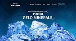 Desktop Screenshot of gelominerale.com.br